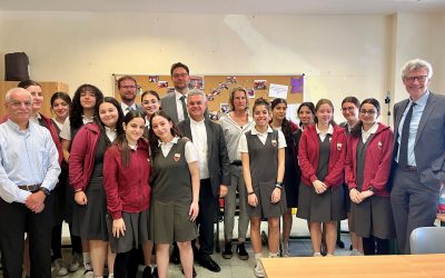 VIP-Besuche an der Schmidt-Schule