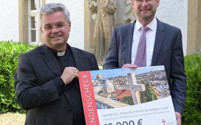 DVHL freut sich über Spendenscheck