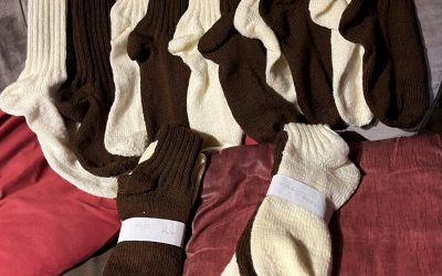 Socken stricken fürs Heilige Land