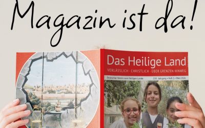 Neue Ausgabe des Magazins  „Das Heilige Land“