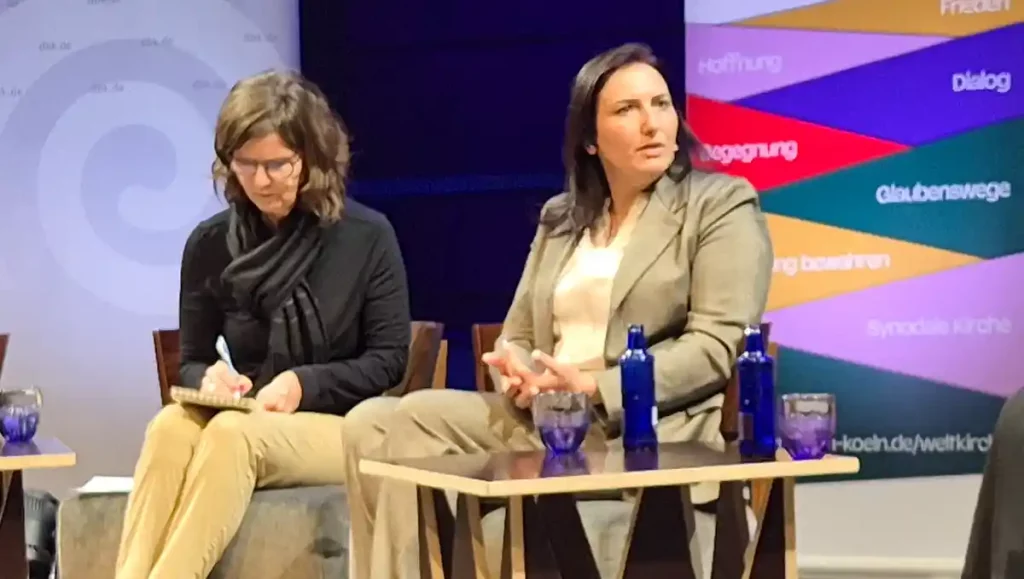 Reem Akroush - Podiumsdiskussion auf dem Katholikentag in Würzburg 2026